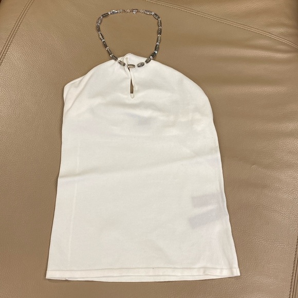 Ralph Lauren Black Label White Front Twist Top - Small - Picture 4 of 15